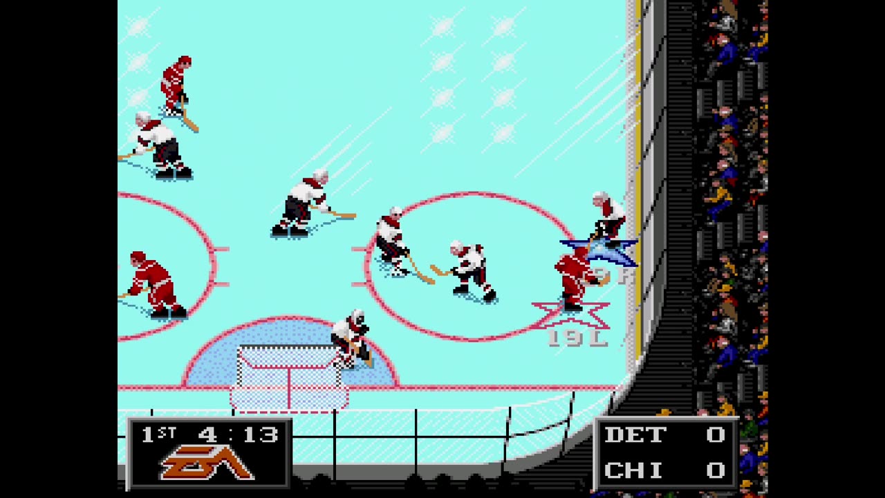 NHL '94 Classic Gens-H Spring 2024 Playoff SF Game 1 - Len the Lengend (DET) at Flags2013 (CHI)