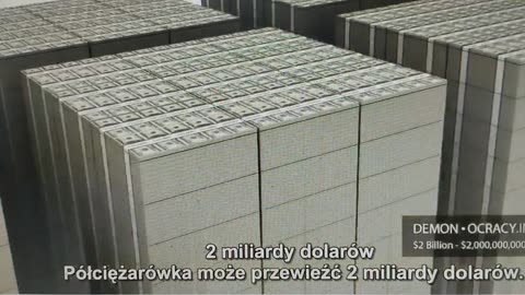 Wewnętrzny dług publiczny korporacji USA - oparty na fizycznych banknotach 100$. Jak wygląda?