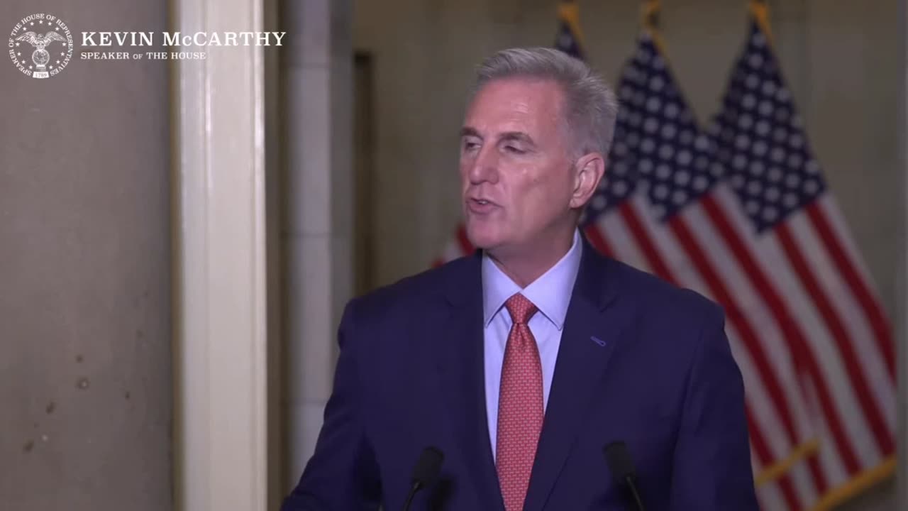 Speaker McCarthy Announces Formal Impeachment Inquiry into Joe Biden