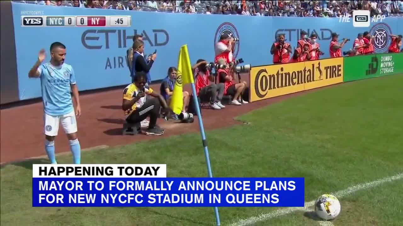 Mayor to formally announce plans for new NYCFC stadium in Queens