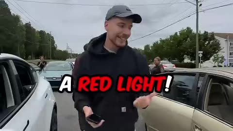 I traded my car at a red light