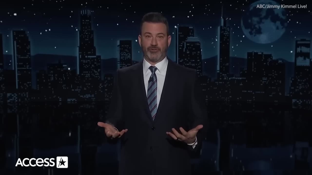 Jimmy Kimmel Tears Up In Monologue