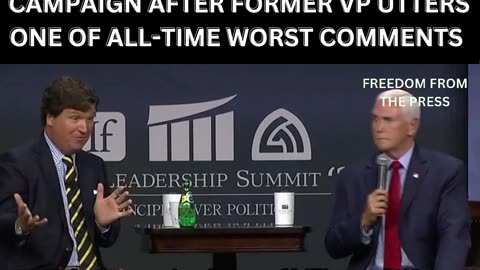 The Comment that Ended Mike Pence's Short Presidential run...