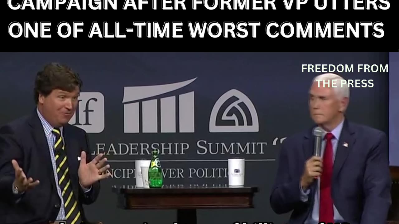 The Comment that Ended Mike Pence's Short Presidential run...