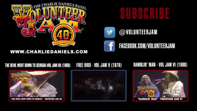 "Can't You See" The Marshall Tucker Band & The Charlie Daniels Band