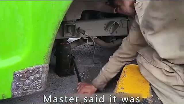 Big truck shape transformation display