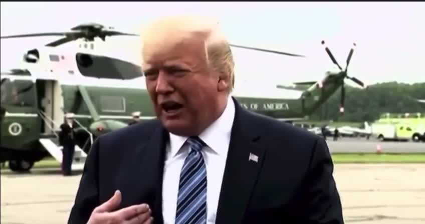 Trump talks about bill clinton and epstein