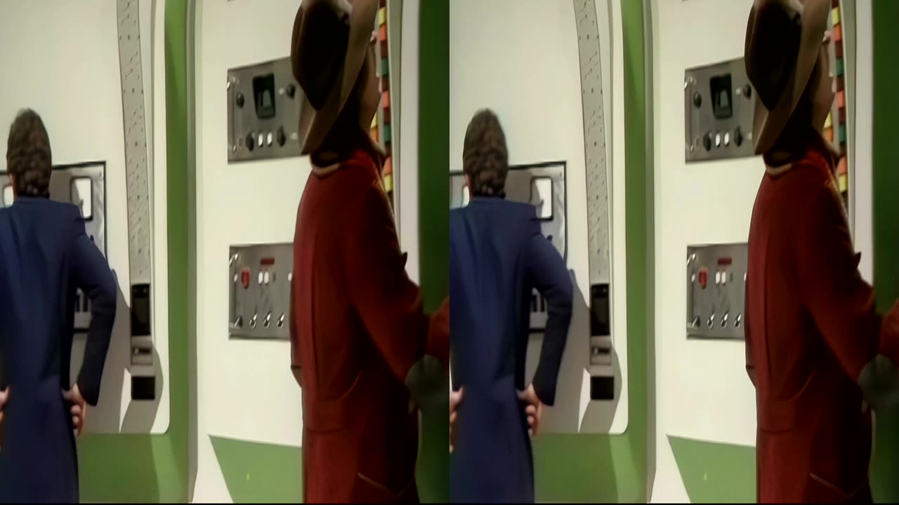 3D SBS The Ark in Space 4K L 4K R 80% MORE BACKGROUND DEPTH P1