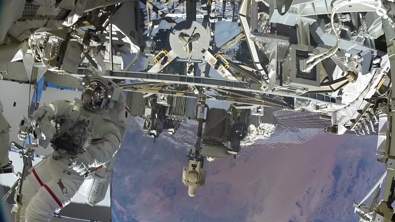 What happens on a spacewalk...