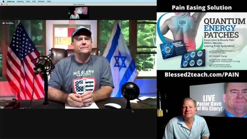 Pastor Dave of His Glory. LIVE! B2T Show Aug 12, 2021 (IS)