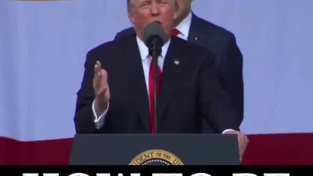 President Trump Explains How To Be Successful