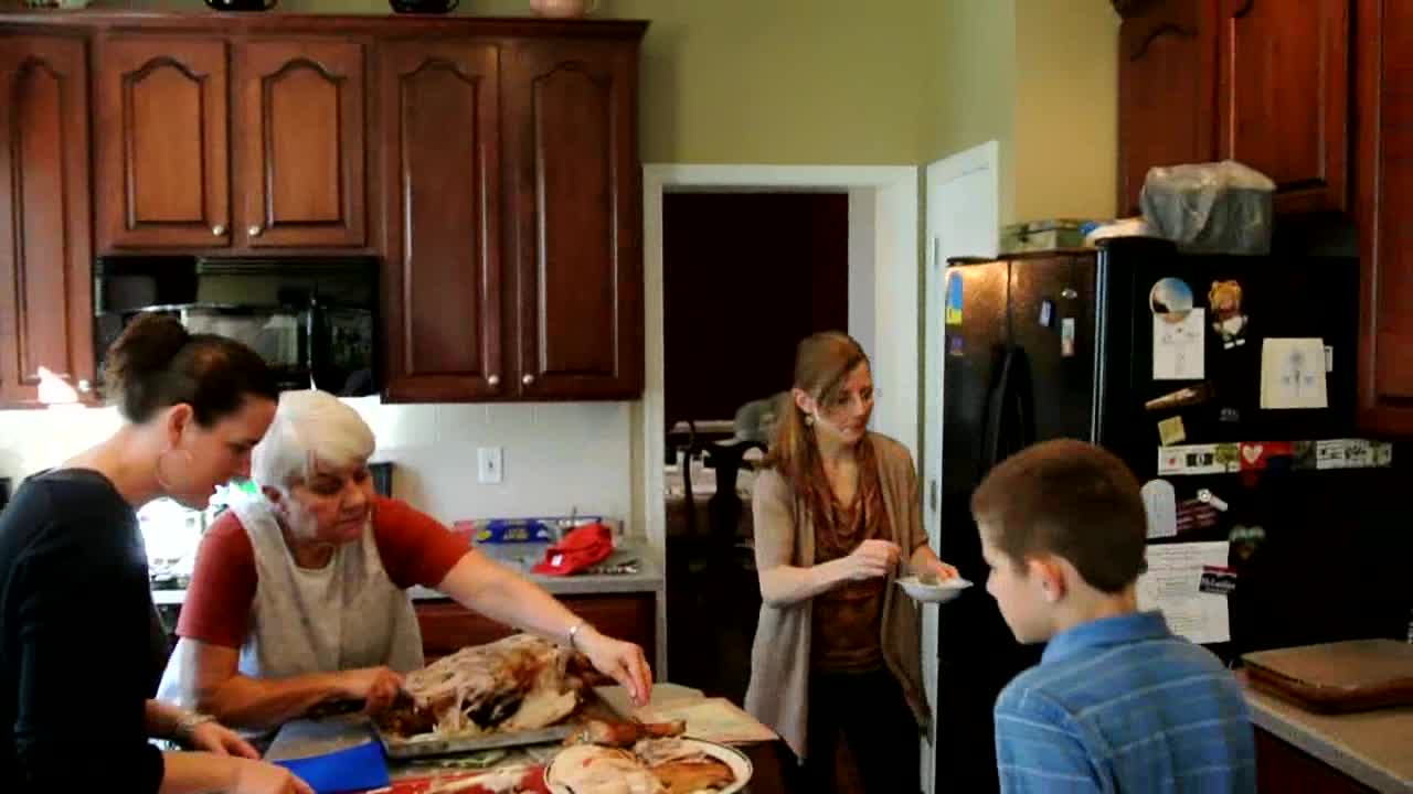 Grandpa Young 2012 Thanksgiving Chaos