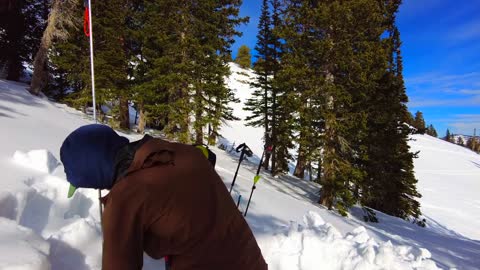 Timelapse of a backcountry snowpit │ calming video (not instructional)