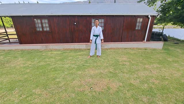 B25 - Jamian Beukes - Green - Pinan Nidan