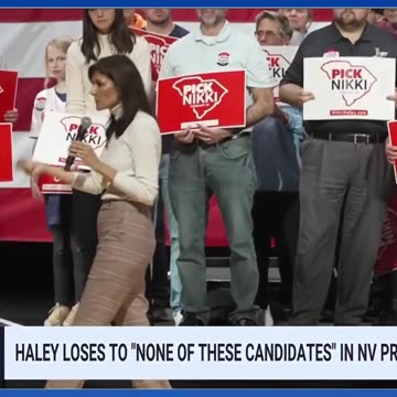 Nikki Haley Loses To NOBODY!