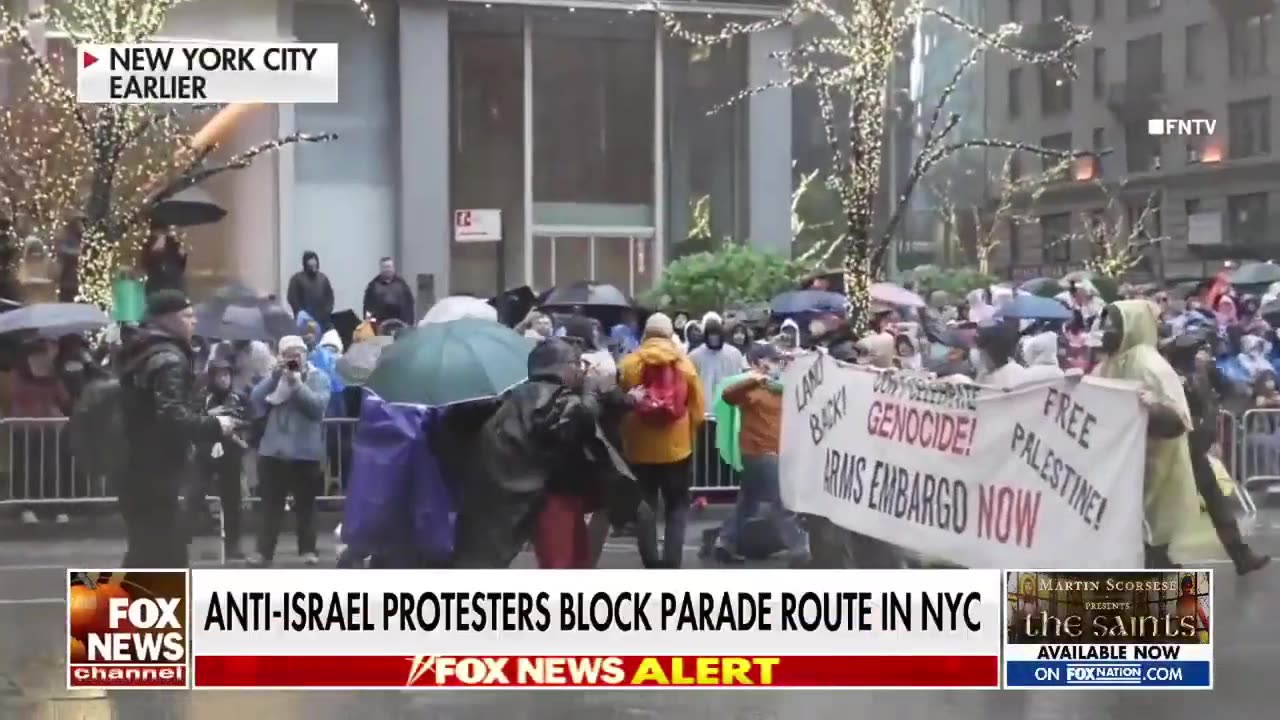 Mass Arrests as Anti-Israel Activists Disrupt Iconic NYC Thanksgiving Parade