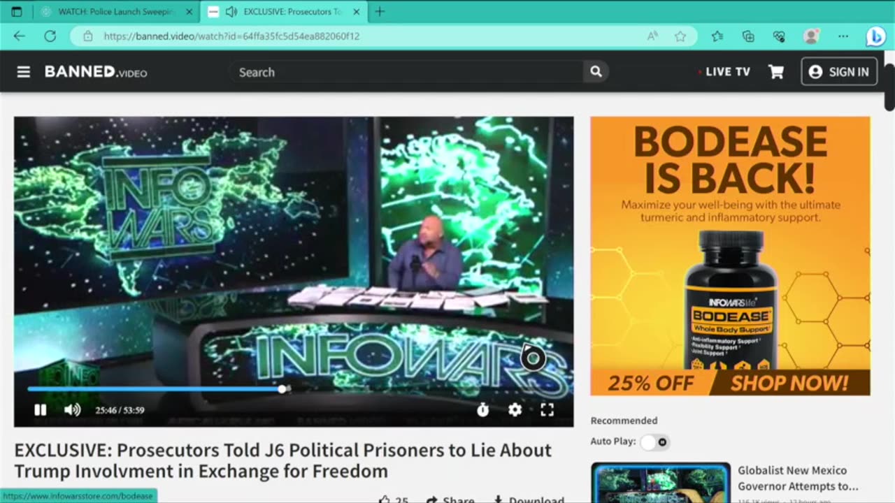 09-12-23 @apfns Recorded Live Infowars Headlines