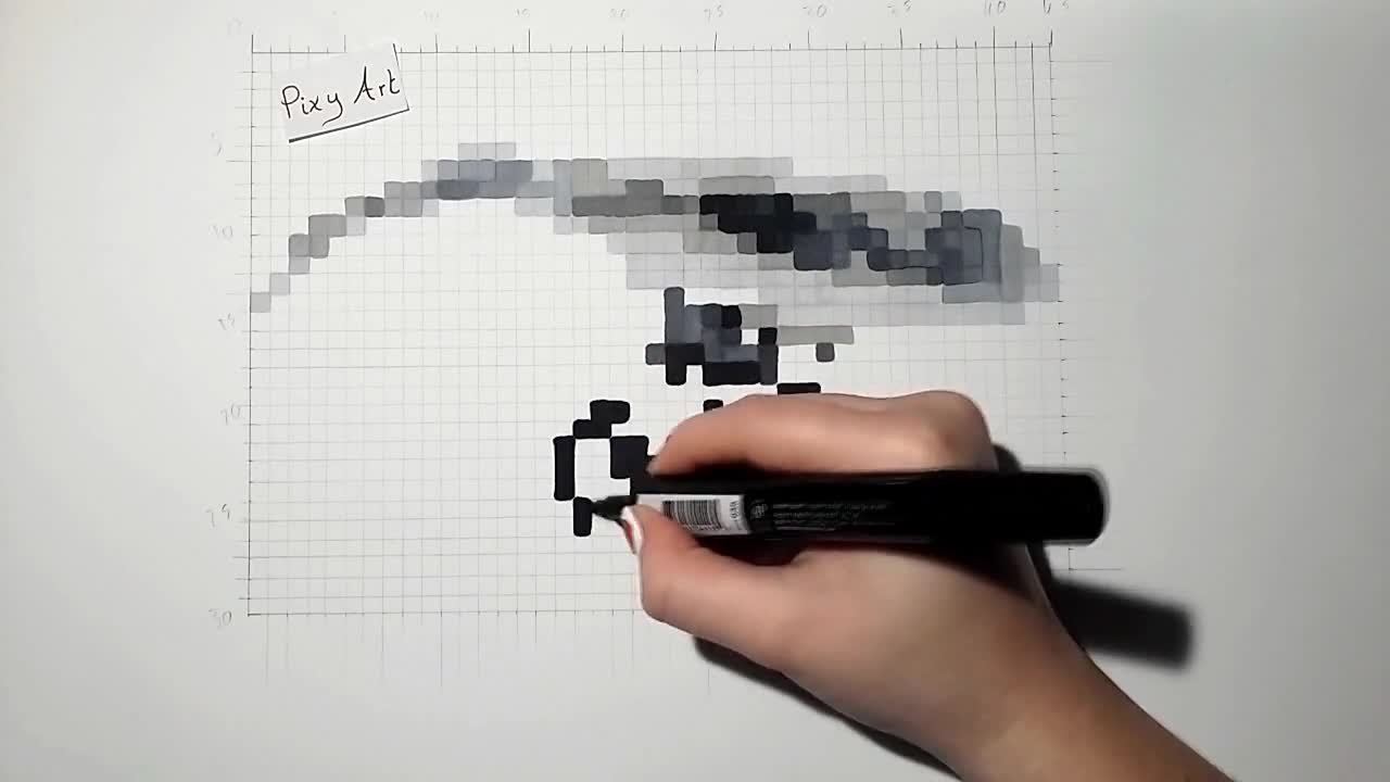 Cómo dibujar un ojo realista en formato pixel