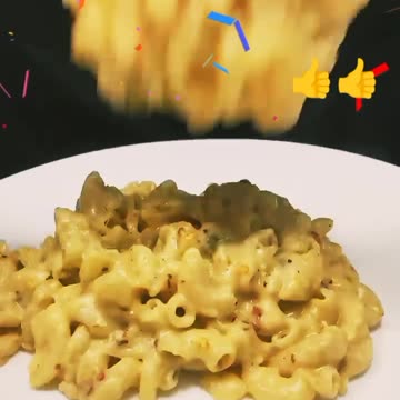 Very Tasty 😋 😋 White 🤍🤍 Sauce PASTA 🍝🍝 😋😋😋