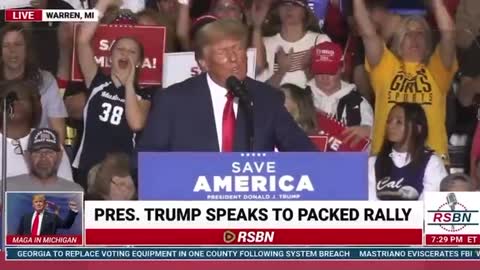 Real President Donald J. Trump Attacks Illegitimate Biden Regime For Jan6 Political Prisoners.