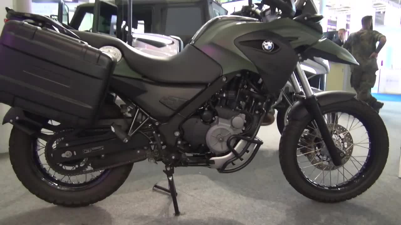 BMW Motorrad G 650 GS Bundeswehr Exterior and Interior