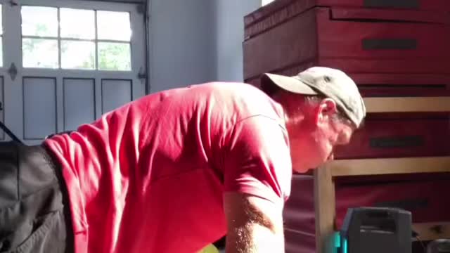 Pushups 200lb med ball