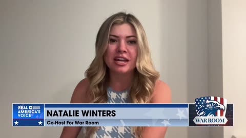 Natalie Winters: "There Lacks A Distinction Between Domestic Policy Here And Foreign Policy"