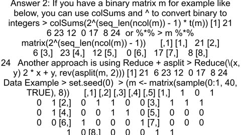 convert binary string to int in R