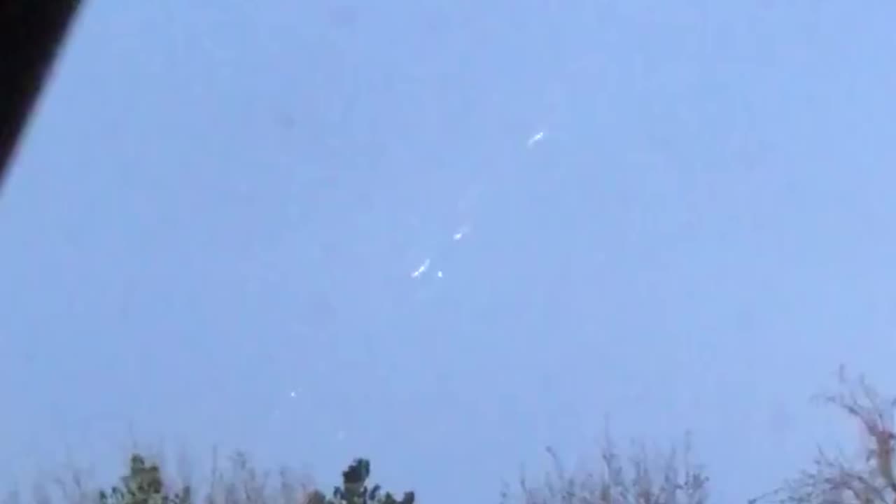 SPACE BATTLE!!! UFOs Attack Each Other Above Las Vegas, Nevada!!!