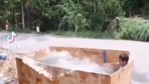 Funny Water Dive