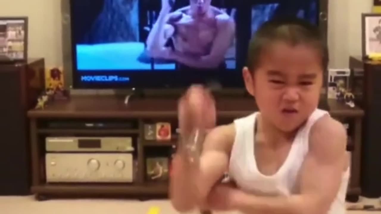 Watch this kid embody the spirit of Bruce Lee