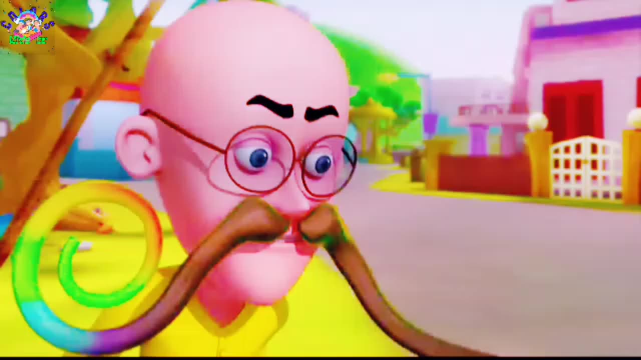 Motu Patlu Kids cartoon Patlu's Mustache