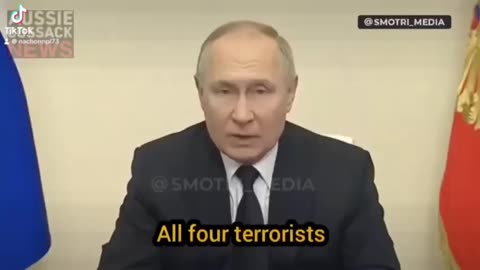PUTIN DICE QUE UCRANIA ABRIO EL CAMINO A LOS TERRORISTAS PARA QUE ENTRARAN A ATACAR A RUSIA