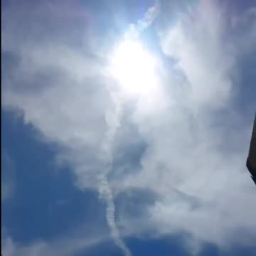 Chemtrails in Israel. finally the Israelis are waking up