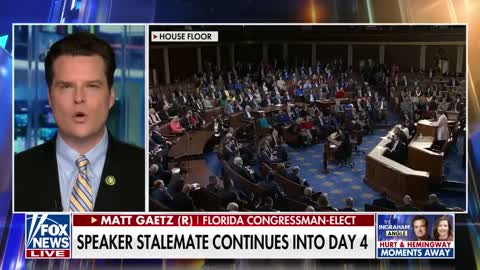 Matt Gaetz: Trump is wrong to support McCarthy