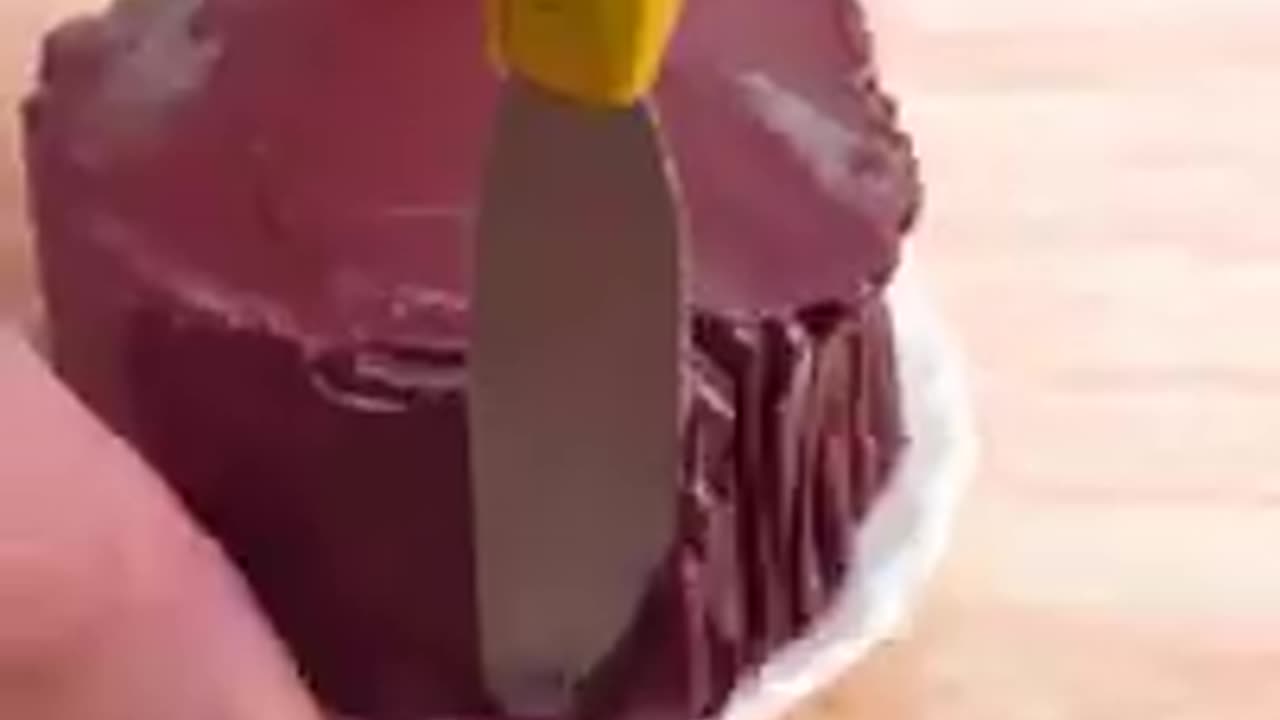 Satisfying Miniature Chocolate Cake Decorating #Shorts #TinyCakesIdeas #miniaturecakes