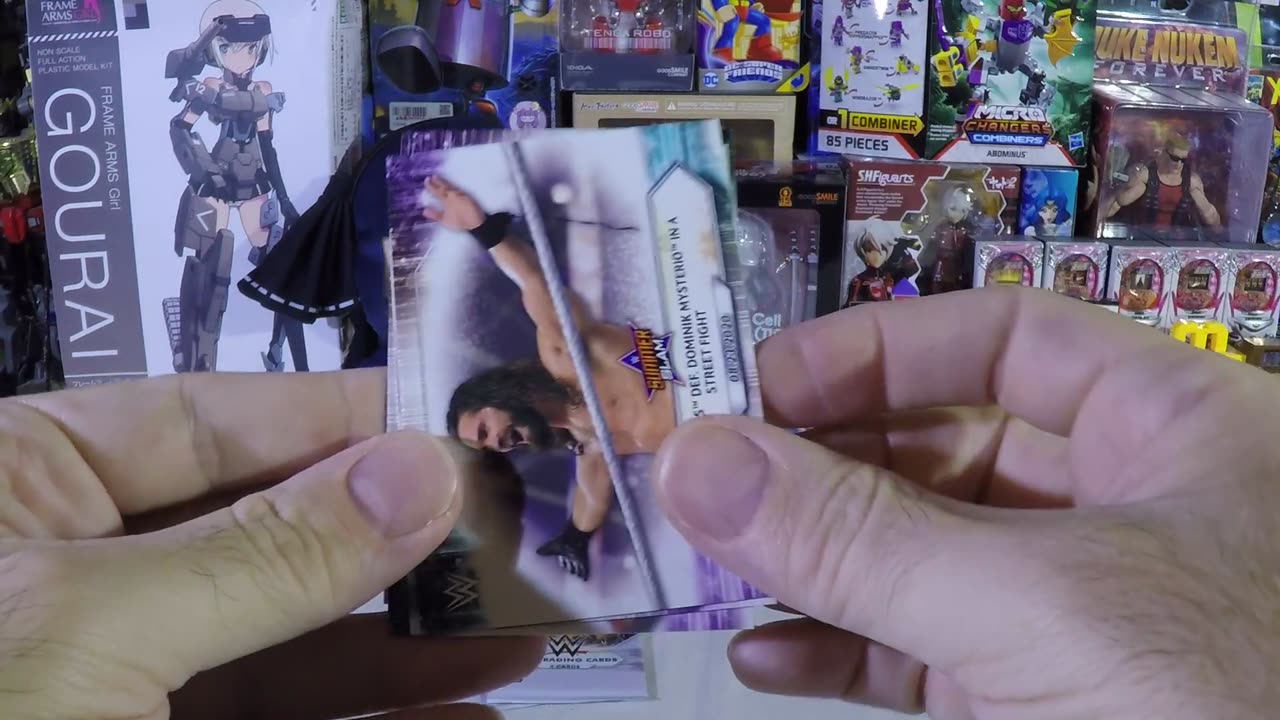 WWE 2021 Trading card packs opening