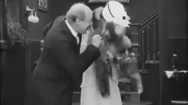 Charlie Chaplin in Women Getup Funny Clip Cant Stop Laughing