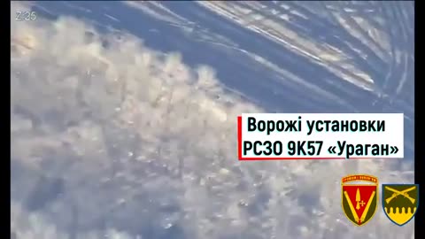 Ukrainians Destroy Multiple Russian MRLS