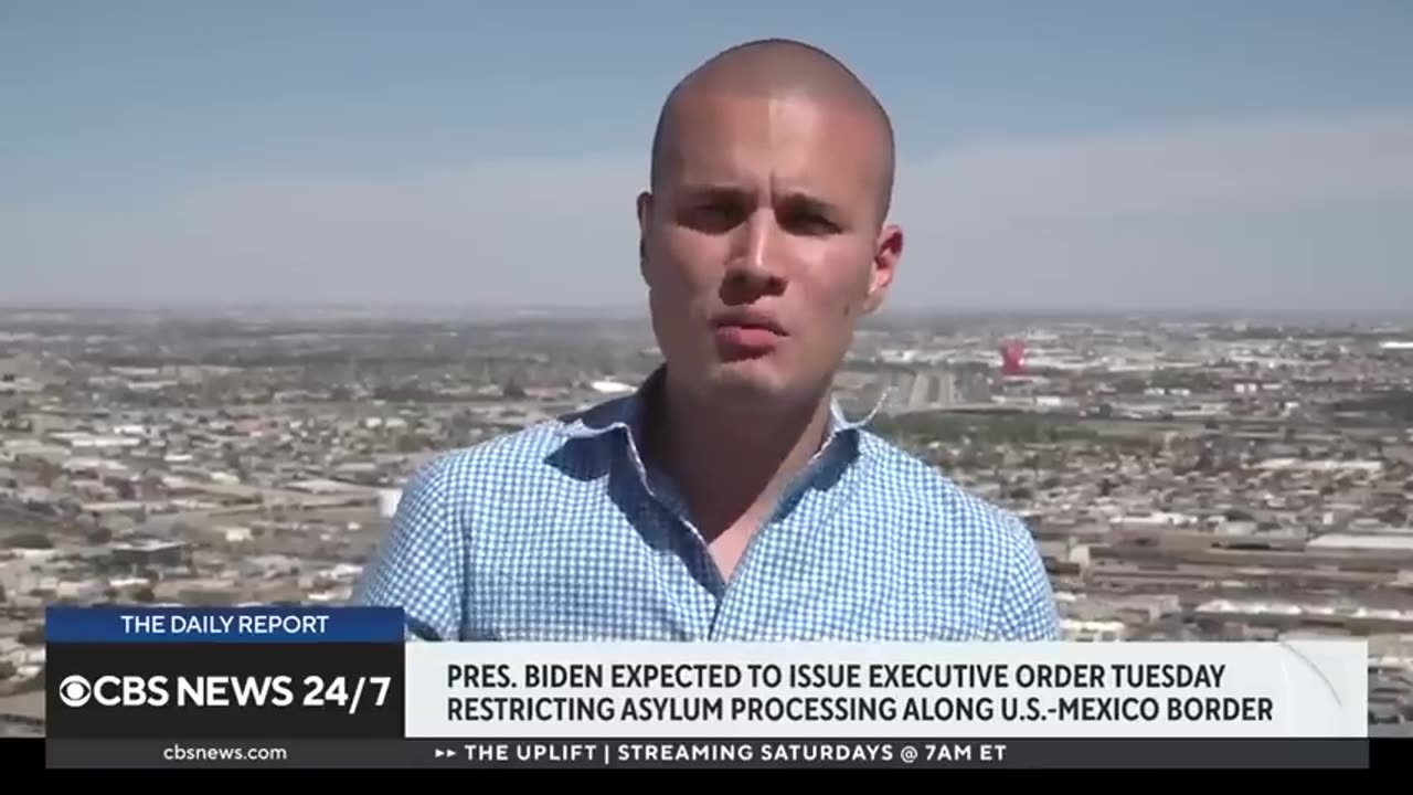 Biden to partially shut down asylum processing along southern border CBS News