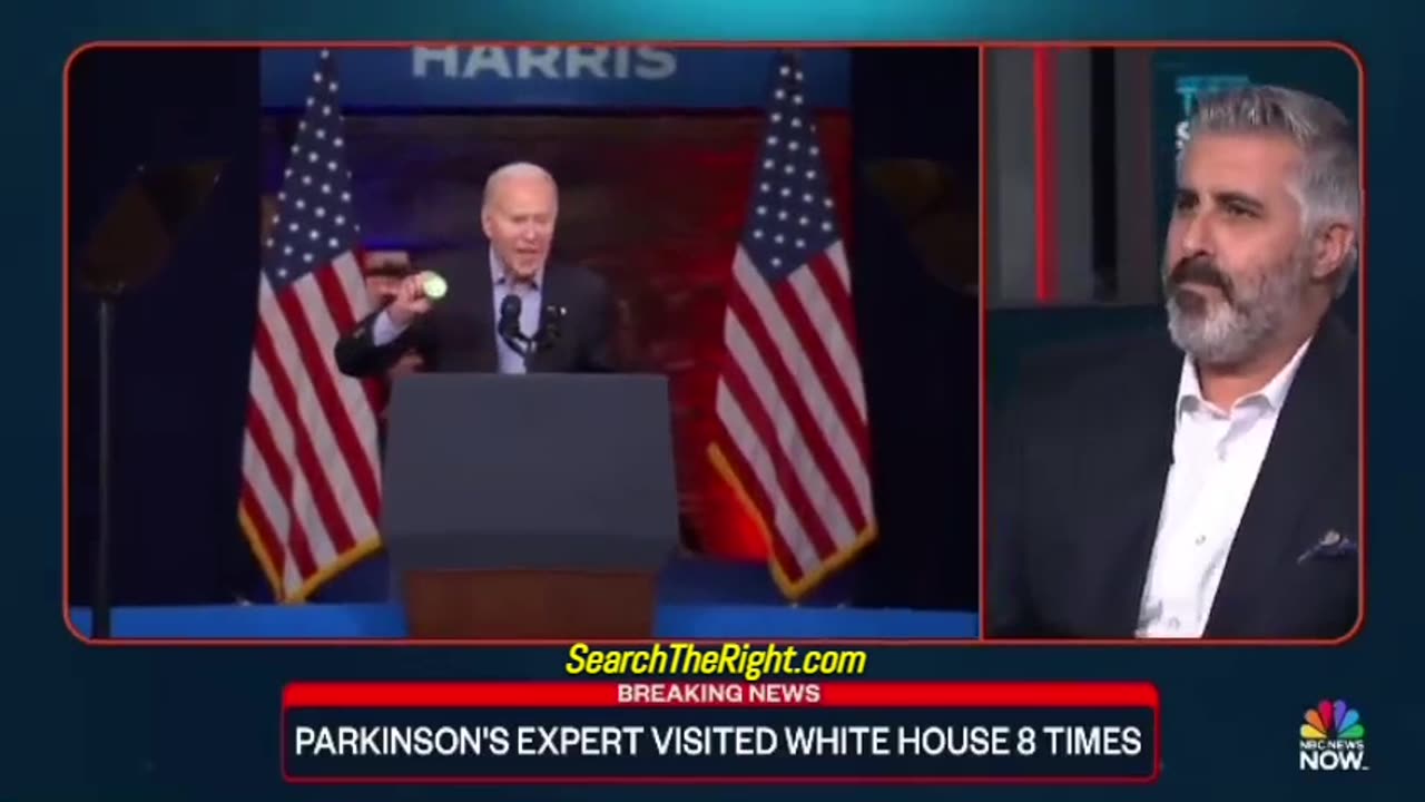 Parkinson's expert Dr. Tom Pitts tells NBC that Biden clearly has it