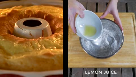 How to make delicious "7 Up" lemon cake