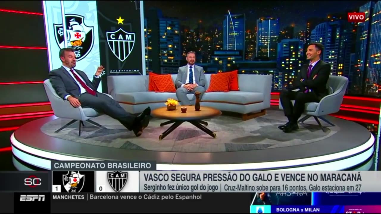 MÍDIA PAULISTA FAZ ANALISA PRECISA DA VITÓRIA DO VASCO_ CHEGADA DE REFORÇOS.. NOTÍCIAS DO VASCO HOJE