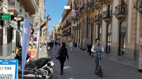 Palermo, Sicily. It's loveable chaos