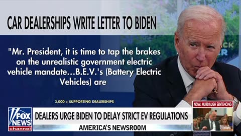 Dealers urge Biden to delay strict EV regulations