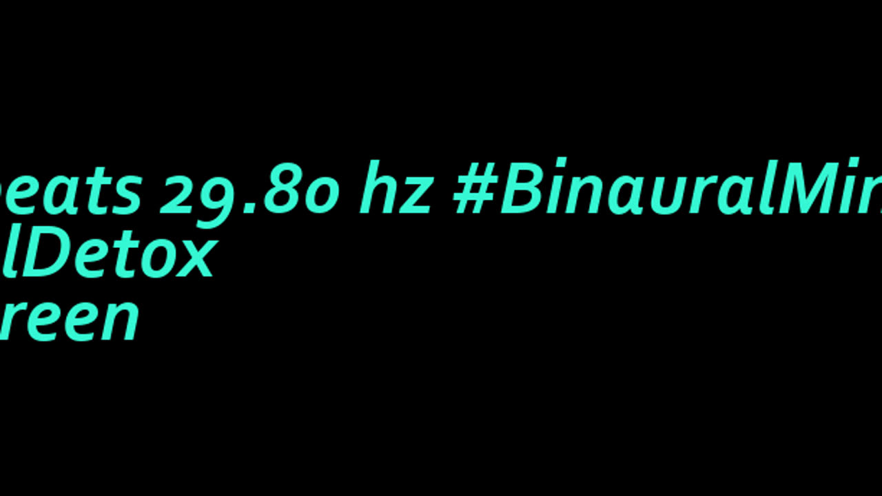 binaural_beats_29.80hz_AudioSphereSoothing AmbientMusic SoothingSounds