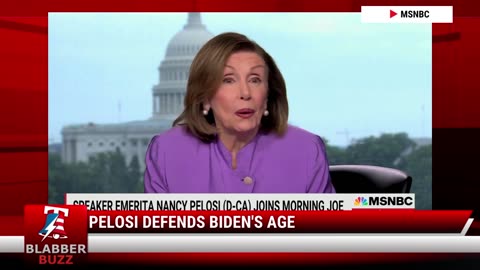 Pelosi Defends Biden's Age