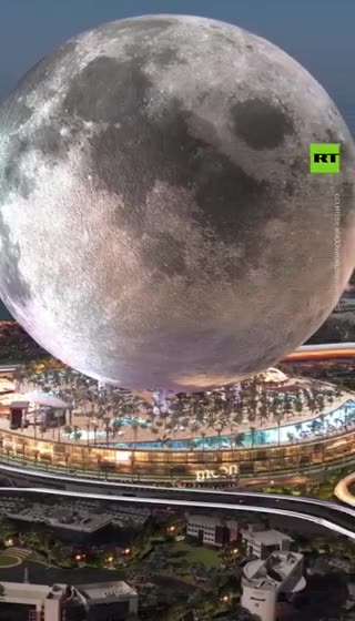Dubai is building a $5 billion Moon-shaped resort