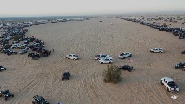 Glamis, New Year's Eve, 2022 sand drags