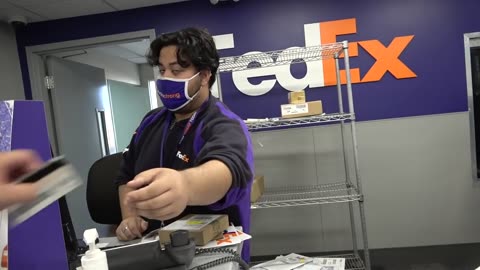 Fedex Tyrant Threatens Me W- Federal Police & Tries Holding My Package Hostage